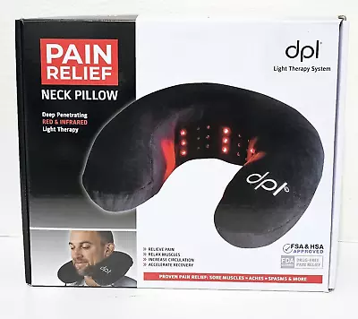 DPL Neck Pain Relief Pillow Red Light Therapy System EUC Tested Great Condition! • $44.99