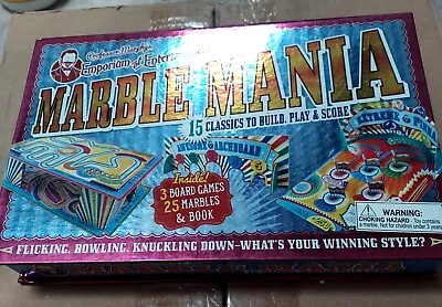 Marble Mania Games - Professor Murphy Parragon Inc -Board Games& More • $16.99