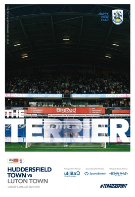 £3.50 • Buy Huddersfield Town V Luton 01/01/23 Matchday Programme