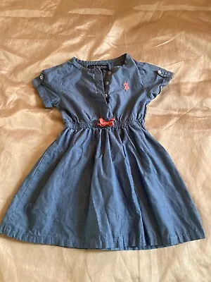 £6.99 • Buy Polo Ralph Lauren Denim Dress -  (4 Years)