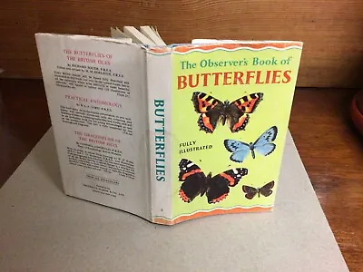 Observers Book Of Butterflies 1964 : • £12.99
