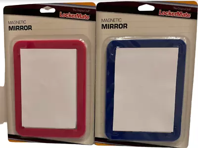 Locker Mate Magnetic Locker Mirror - Assorted Colors - Select • $12.95