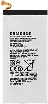 Genuine Samsung Galaxy A7 Battery Replacement SM-A700 EB-BA700ABE 2600mAh 4.35V • £3