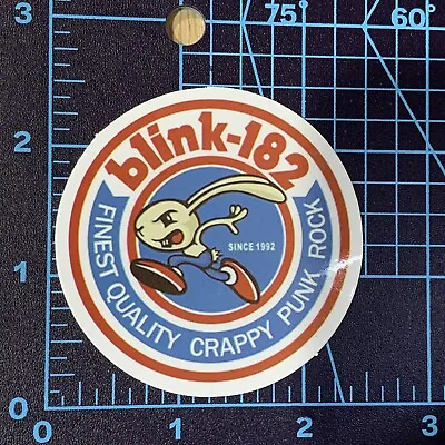 Blink-182 FINEST QUALITY CRAPPY PUNK ROCK Vinyl Decal Sticker STICKERBOMB • $4.99