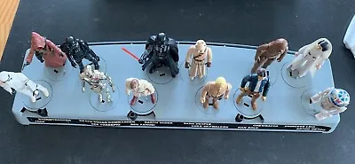 Star Wars Display Stand 1977 For Action Figures - With 12 Figures Some Vintage • $203.50