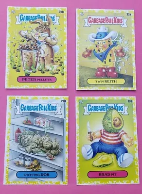 2021 Garbage Pail Kids LOT FOOD FIGHT YELLOW MUSTARD 13a 20b 32a 39b 💥  • $12.99