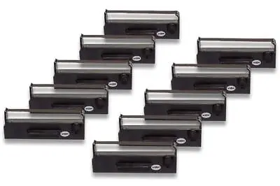 10x Ribbon Cassette Cartridge Nylon Black For Uniwell TP 620 Slip PTR • £27.60