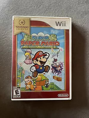 Super Paper Mario Nintendo Selects Edition (Nintendo Wii) • $5