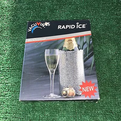 $19.20 • Buy Vac-U Vin Rapid Ice The Original Reusable Wine Cooler Chiller Wrap