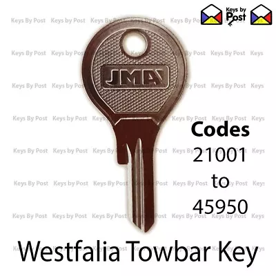 Westfalia Towbar Key Audi Bmw Ford Merc Porsche Range Rover Vw Vauxhall • $8.69