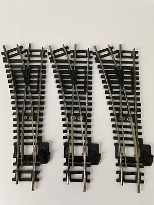3 X Hornby OO GAUGE R612  LEFT HAND Points - Made In Austria - Lot #1 • £5.99