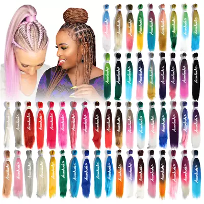 26  Pre-Stretched/Pulled Ombré Kanekalon Braiding/Plaits/Braids Hair Extensions • £5.85