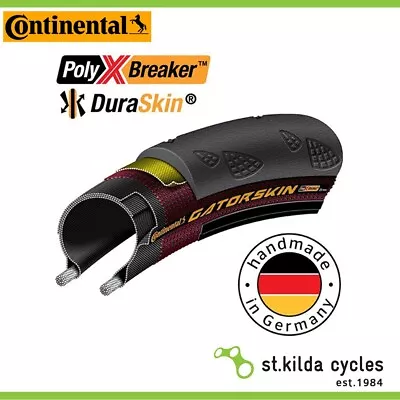 2 X Continental Gatorskin Wire Bead 700 X 32C Road Bike Tyre • $238.16