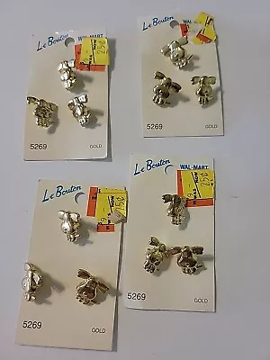 Vintage Dog Shaped Buttons - 4 Cards • $6