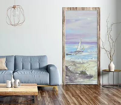 £275.99 • Buy 3D Colorful Sea B2663 Door Wall Mural Photo Wall Sticker Decal Skromova Marina