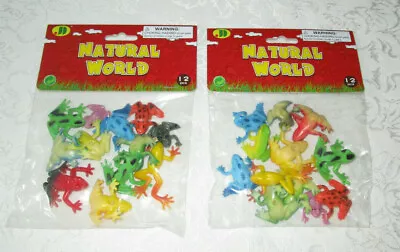 LOT OF 2 Math Manipulatives Counting Sorting Packs (24 Total) Frogs • $3.95