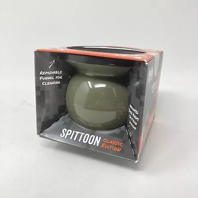 Mud Jug Portable Spill Resistant Spittoon - Hunter Green Classic Edition • $13.25