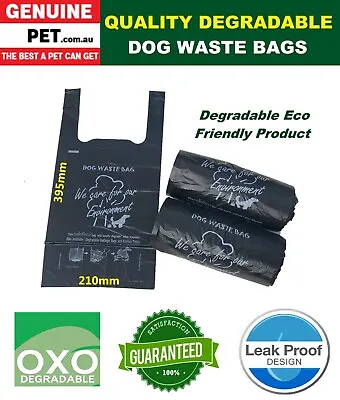$123.31 • Buy Special Offer Degradable Bio Dog Poo Poop Litter Waste Bags Up To 2250 Bags