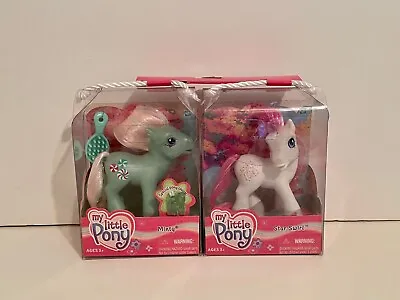 NEW My Little Pony Set Of 2 - G3 MINTY And STAR SWIRL 2003 MLP • $74.99