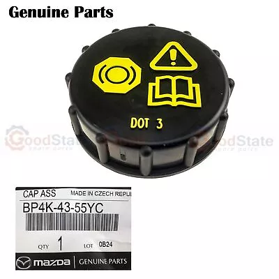 $31.34 • Buy GENUINE Mazda 3 BK BL 5 CR CW CX-7 ER MX-5 NC Brake Fluid Reservoir Tank Cap