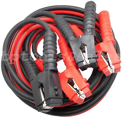 Comercial Heavy Duty 20 FT 1 Gauge Booster Cable Jumping Cables Power Jumper • $41.99