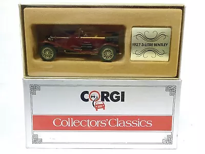 Corgi Collectors Classics 1927 3-Litre Bentley Le Mans Original Box EXC COND! • $12.99