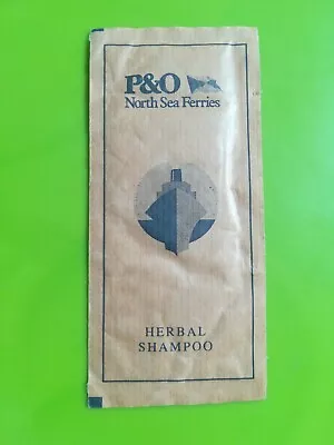 P & O North Sea Ferries Herbal Shampoo Unopened Sachet • £1.99
