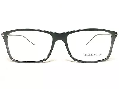 NEW Giorgio Armani AR7035 5152 Mens Green Rectangle Eyeglasses Frames 57/15~145 • $135.99