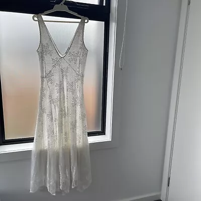 Zara White Maxi Dress • $10