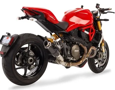 Hotbodies MGP Carbon Fiber Exhaust Muffler For Ducati Monster 821 1200S 2014-21 • $329.95