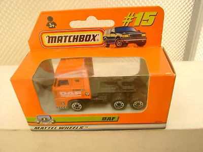 1998 Matchbox Superfast #15 Orange Daf Truck New In Box • $9.99