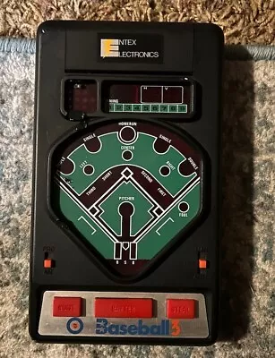 VINTAGE Entex Electronic Baseball 3 Handheld Travel Game Doesnt Power On • $9