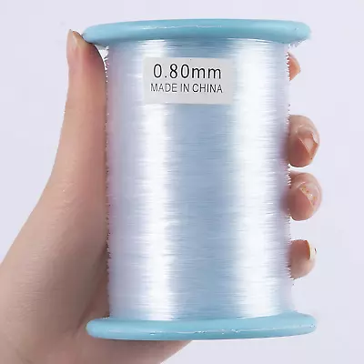 Stretchy String For Bracelets 0.8Mm Clear Elastic String Stretch Cord Bracelet  • $17.99