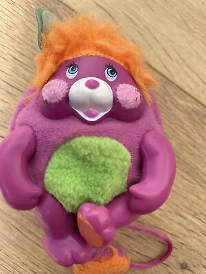 POPPLES Pocket Popple! Purple. Vintage Retro 80s Toy Posable And Very Cute. • £20