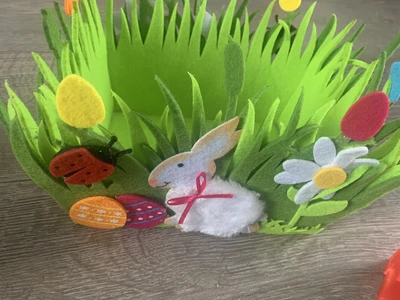 £5 • Buy Easter Felt Egg Hunt Basket