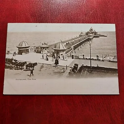 Vintage Postcard Eastbourne The Pier • £5