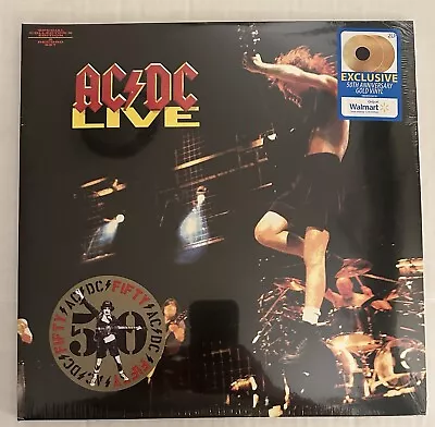 AC/DC - Live -50th Anniversary Gold Vinyl - New & Sealed • $24