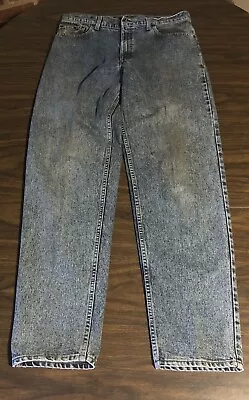 Vintage 90's Levis 550 Jeans Denim Pants USA Made Mens 36x34 99622-5 Patina Acid • $18.91