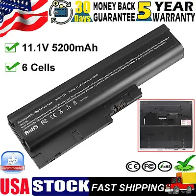 6 Cells Battery For IBM Lenovo ThinkPad T60 T61T61p R61 R61i T500 R500 5200mAh • $14.99