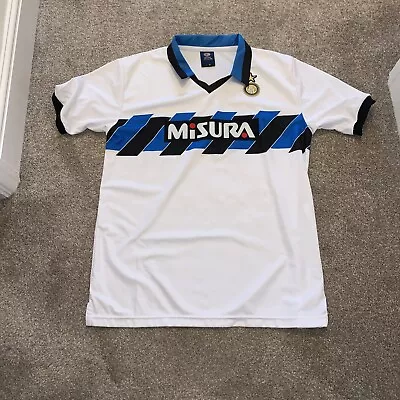 £19.95 • Buy Inter MILAN  1990 Away Football Shirt XLarge Men’s Retro Remake