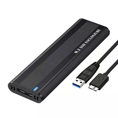 M.2 NVME SSD Adapter USB 3.1 Case Dual Protocol Hard Drive Enclosure Box  M2C8 • $6.20