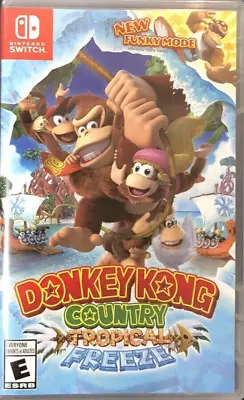 Donkey Kong Country - Tropical Freeze - Nintendo Switch Game -  Plastic Sealed • $69