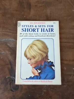 Vintage 1970 Dell Purse Book Styles & Sets For Short Hair Booklet 30 Styles • $25