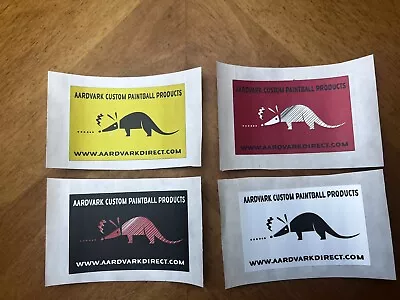 Aardvark Matrix Paintball Vtg Stickers Lot (4 Stickers) Dm3 Gen E • $20