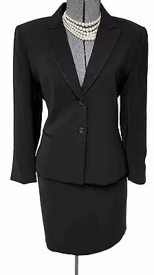 Tahari ASL Skirt Suit Size Petite 12P Two Piece Set 32X22 Power Suit Executive • $61.99