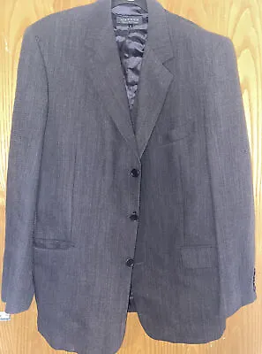 Men’s Suit Jacket / Blazer & Waistcoat Grey Size Large - - Wedding - Occasion • £19.99