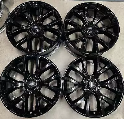 Four Ford Expedition  Factory 22 Wheels Oem 10174 Rims Jl341007ea F150 Black • $2290