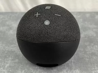 Amazon Echo Dot 4th Generation Smart Speaker B7W64E Black (NO POWER CORD) Tested • $21.99