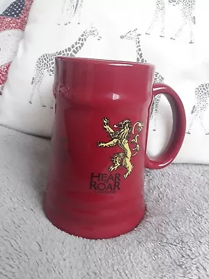 Hear Me Roar Lannister Game Of Thrones Ceramic Stein Mug Unboxed • £6.99