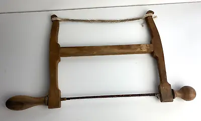Vintage Wooden Bow Saw • $28.35
